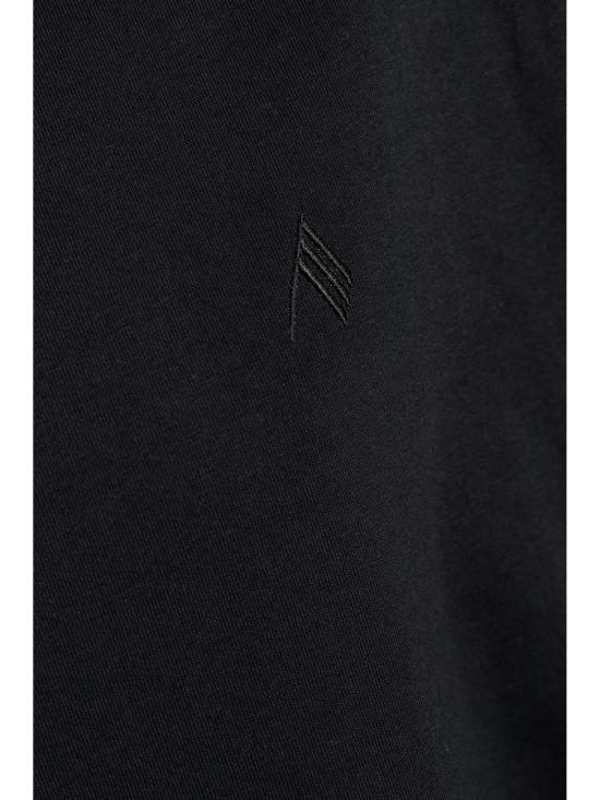 25SS 디 아티코 반팔 티셔츠 250WCT00173JJJ025AA 100 BLACK - THE ATTICO