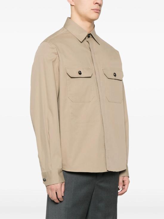 25SS 에르메네질도제냐 긴팔 셔츠 RUFV16A9SOT8BN 02G - ERMENEGILDO ZEGNA