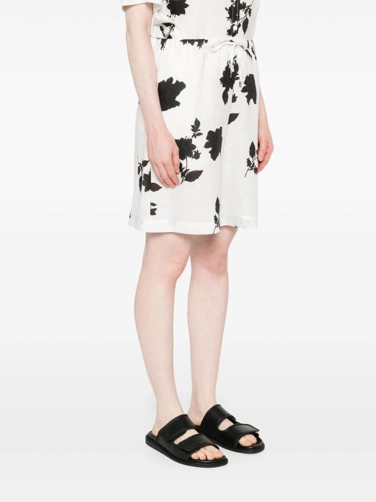 25SS 리비아나 콘티 숏팬츠 L5SL57 ROS1 BIANCO NERO - LIVIANA CONTI