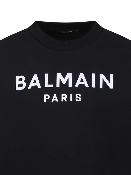 25SS [키즈] 발망 트레이닝 상의 BW4P70Z1753 930BC - BALMAIN