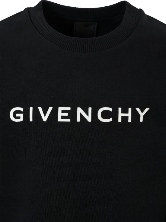 25FW [키즈] 지방시 트레이닝 상의 H30937 09B NERO - GIVENCHY