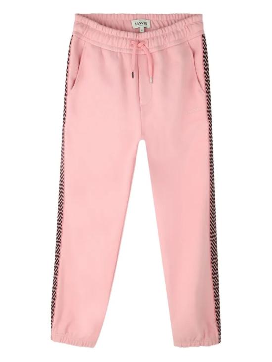 25FW [키즈] 랑방 트레이닝/조거 팬츠 N30318 48N GLASSA ROSA