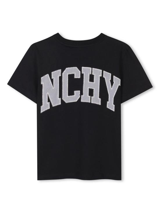 25SS [키즈] 지방시 티셔츠 H30738 09B NERO - GIVENCHY