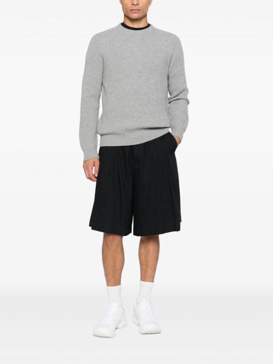 25FW 세인트바쓰 스웨터 MARINE WOOL 15ML LIGHT MELANGE - MC2 SAINT BARTH