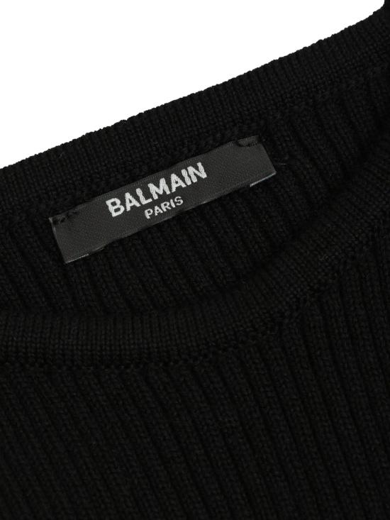 25FW [키즈] 발망 원피스 BX1D30Z3297 930OR - BALMAIN