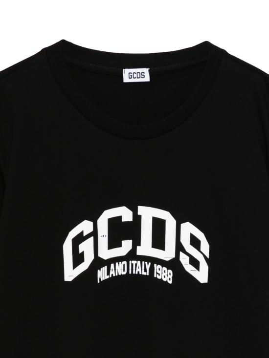 25FW [키즈] 지씨디에스 티셔츠 B2JM2328BA3 99 BLACK - GCDS