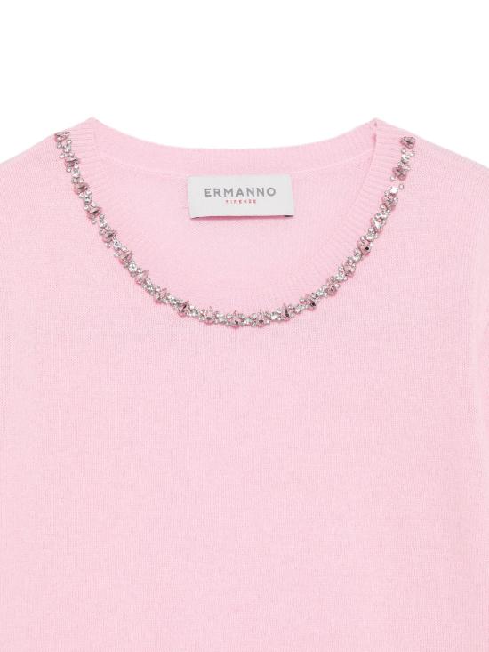 25FW 에르마노 피렌제 스웨터 D47EM052E52MFA76 053 ROSA CIPRIA - ERMANNO FIRENZE