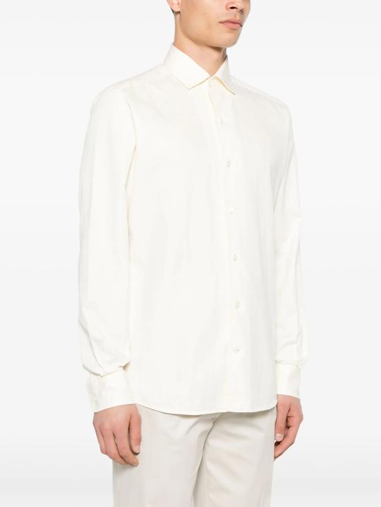 25SS 에르메네질도제냐 긴팔 셔츠 RUFX22A9SRO10 02G - ERMENEGILDO ZEGNA