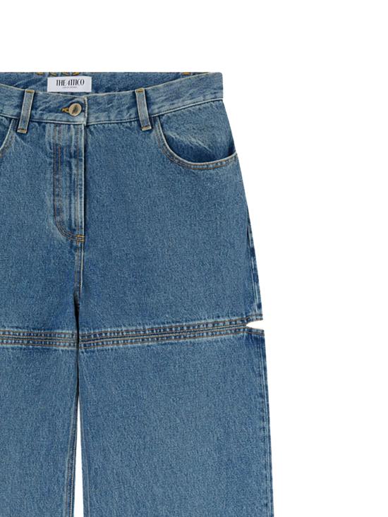 25FW 디 아티코 데님 팬츠 251WCP00277DDD085AA 024C - THE ATTICO