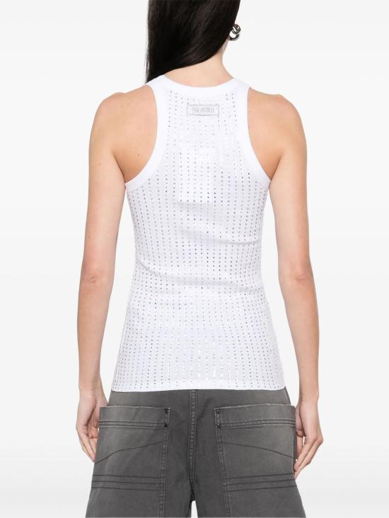 25SS 디 아티코 민소매 티셔츠 250WCN00004JJJ051TR 001 WHITE - THE ATTICO