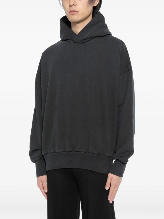 25FW 피어오브갓 후드 티셔츠 FG25FW12121BHF 001 BLACK - FEAR OF GOD