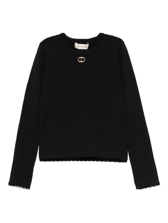 25SS [키즈] 트윈셋 트레이닝 상의 251GJ3402 00006 NERO