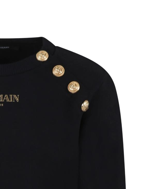 25SS [키즈] 발망 캐시미어 니트 BW4P60Z1753 930OR - BALMAIN