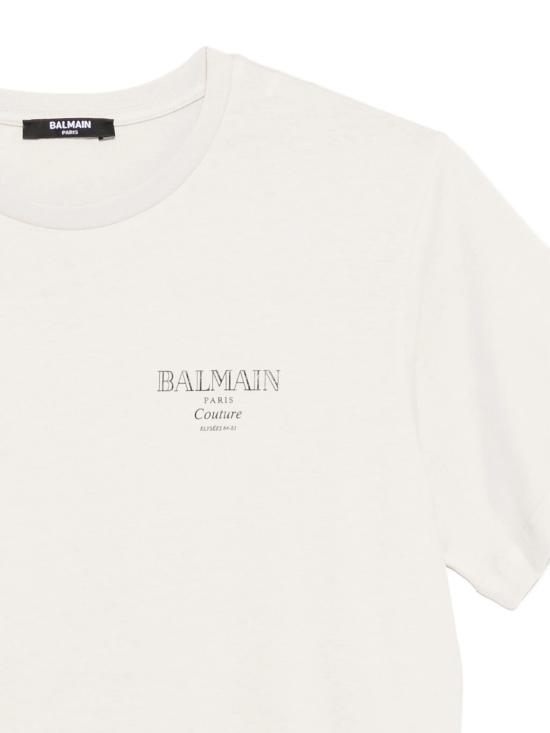 25FW [키즈] 발망 티셔츠 BX8P91Z3186 107NE - BALMAIN