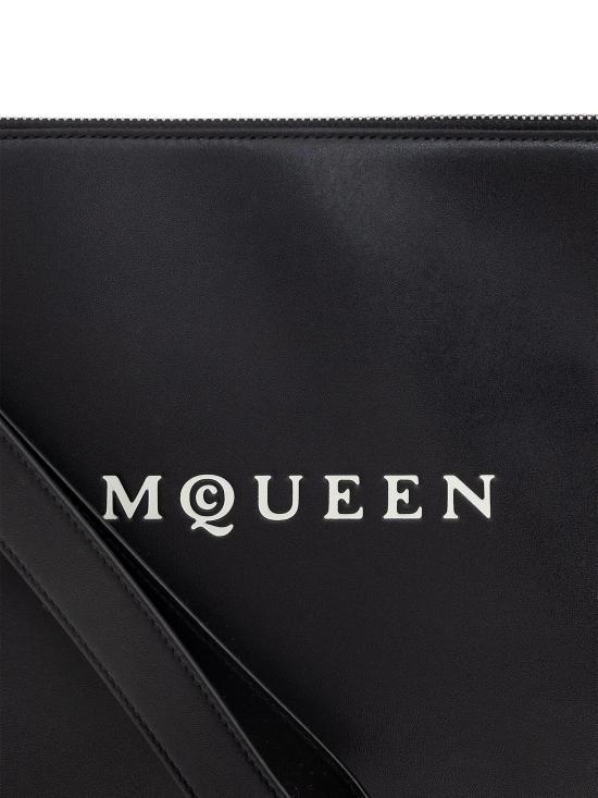 25FW MC QUEEN 남성지갑 8361511AAU6 1080 BLACK SILVER - OTHER BRANDS