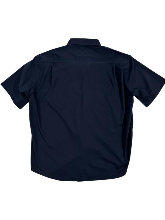  캐피 디자인 반팔 셔츠 카피 릴렉스드 스판 반팔 셔츠 - KAPPY DESIGN