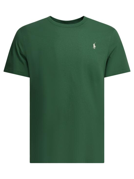 26SS 폴로 랄프로렌 포니로고 자수 반팔 티셔츠 710671438422ANTIQUE GREEN