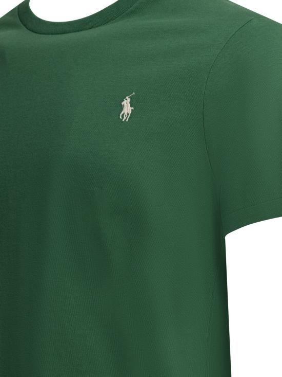 26SS 폴로 랄프로렌 포니로고 자수 반팔 티셔츠 710671438422ANTIQUE GREEN - POLO RALPH LAUREN