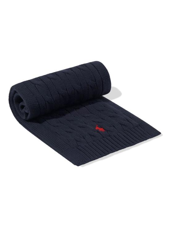 25FW [키즈] 랄프 로렌 넥워머/머플러/스카프 323953206001 RL NAVY - RALPH LAUREN