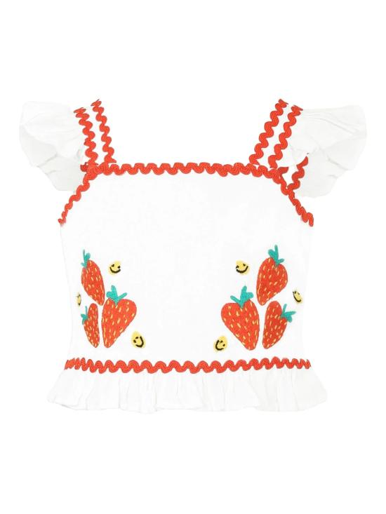 25SS [키즈] 스텔라 맥카트니 트레이닝 상의 TW5A42Z0138 101C