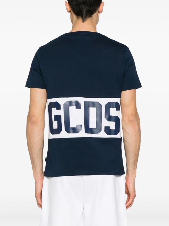 25SS 지씨디에스 반팔 티셔츠 B1XM2314JA3 77 LIGHT NAVY - GCDS