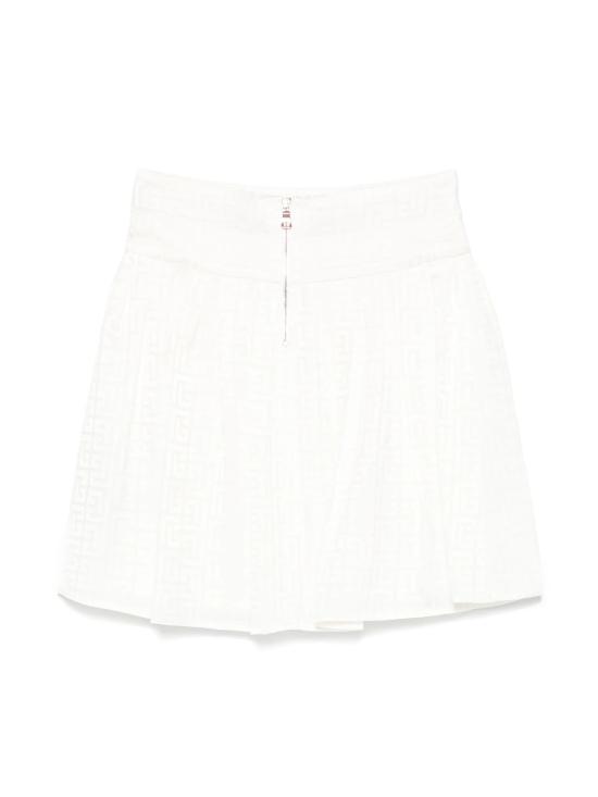 25SS [키즈] 발망 스커트 BW7A74S0192 102OR - BALMAIN