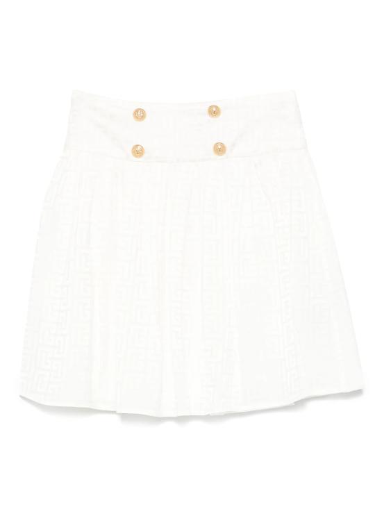 25SS [키즈] 발망 스커트 BW7A74S0192 102OR