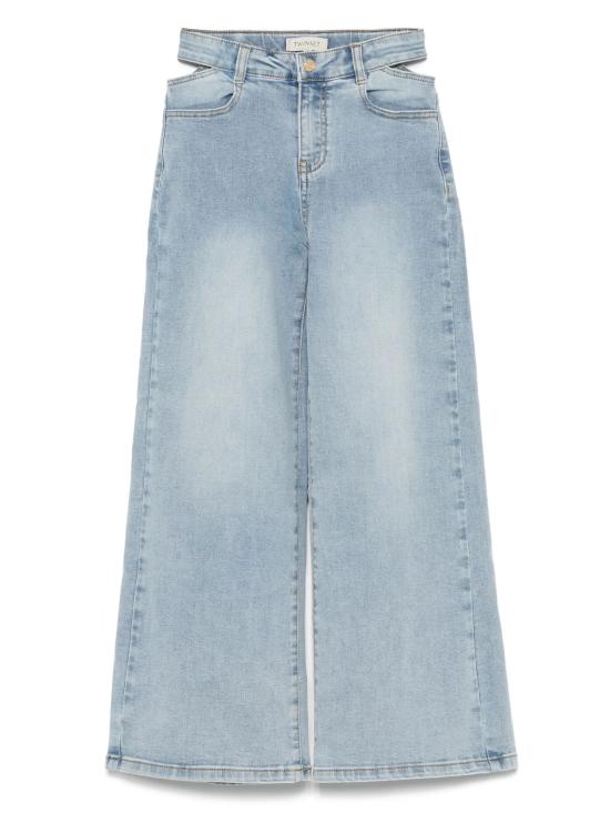 25SS [키즈] 트윈셋 진 251GJ2602 11457 DENIM CHIARO
