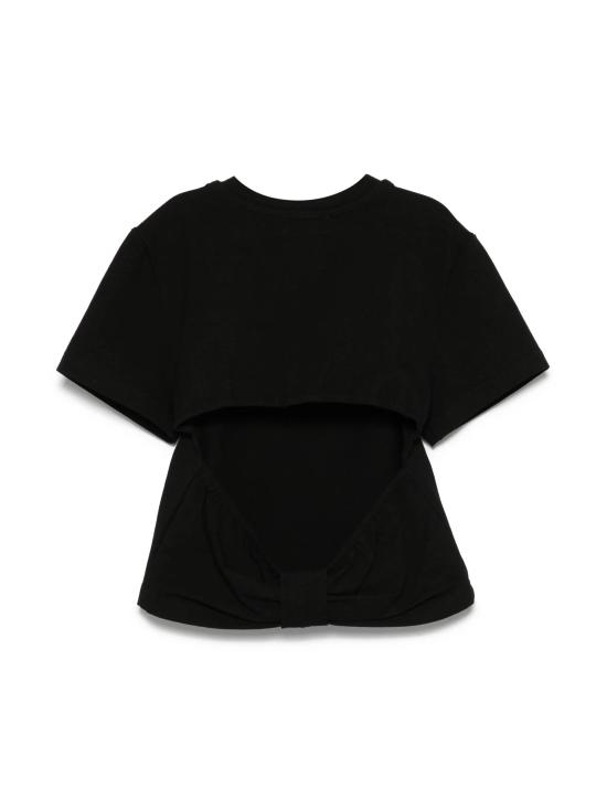 25SS [키즈] 트윈셋 티셔츠 251GJ2481 00006 NERO - TWINSET