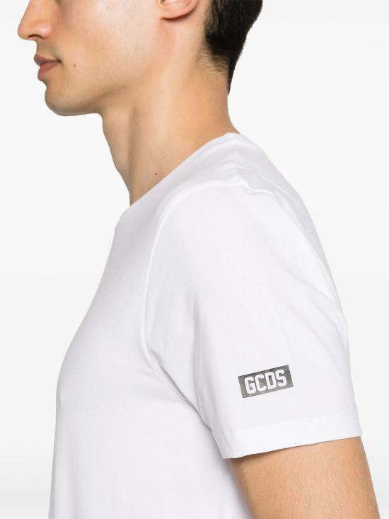 25SS 지씨디에스 반팔 티셔츠 A2EM2300UW1 10 OPTIC WHITE - GCDS