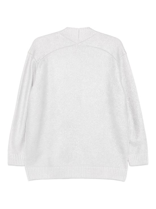 25FW 세미쿠튀르 스웨터 S5WC34 SPM01 SPALMATO ARGENTO - SEMI-COUTURE