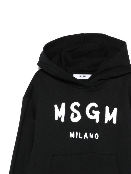 25FW [키즈] 엠에스지엠 니트/스웻셔츠 F5MSJUHS019 110 NERO - MSGM