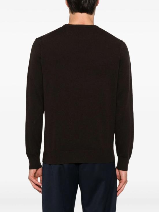 25FW 세인트바쓰 스웨터 REGENT MERINOCASH 18H DARK BROWN - MC2 SAINT BARTH