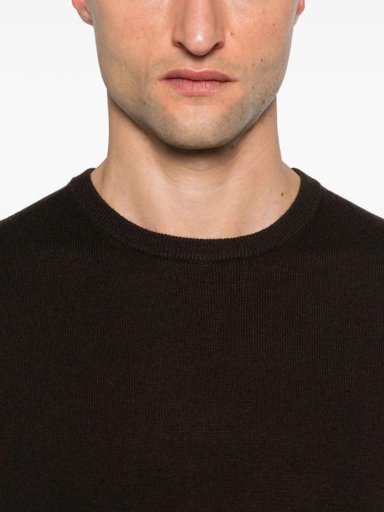 25FW 세인트바쓰 스웨터 REGENT MERINOCASH 18H DARK BROWN - MC2 SAINT BARTH