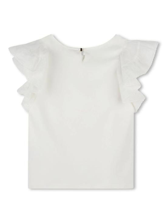 25SS [키즈] 끌로에 트레이닝 상의 C20490 117 BIANCO SPORCO - CHLOE