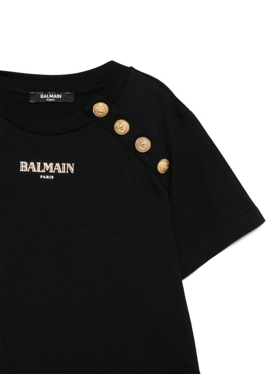 25SS [키즈] 발망 티셔츠 BW8P71Z1751 930OR - BALMAIN