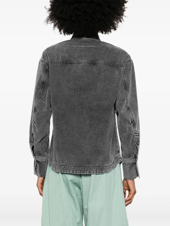 25SS 디 아티코 봄버 자켓 250WCB00074DDD104AA 100 BLACK - THE ATTICO