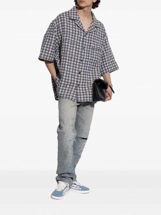 25FW 아미리 스니커즈 AMFOSR1160 ASHLEY BLUE - AMIRI