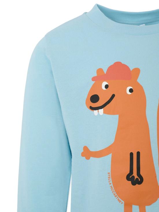 25FW [키즈] 스텔라 맥카트니 티셔츠 TX8R00Z0434 670C - STELLA MCCARTNEY