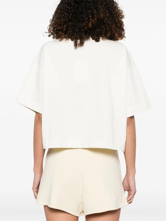 25SS 오트리 반팔 티셔츠 TSPW11OS CREAM - AUTRY