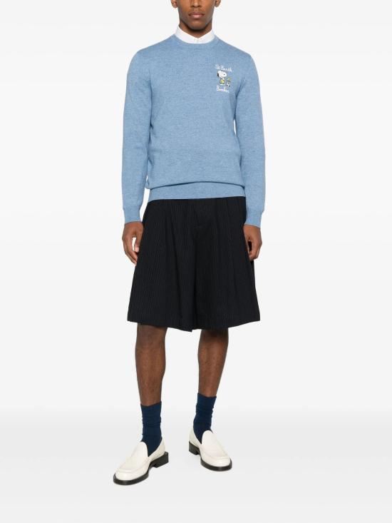 25FW 세인트바쓰 스웨터 HERON LIGHT EMBRY SNOOPY FOOTBALL 33 - MC2 SAINT BARTH