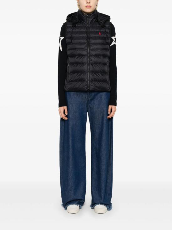 25FW 랄프 로렌 베스트 211958935001 POLO BLACK - RALPH LAUREN