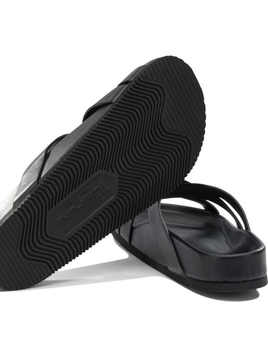 26SS 톰포드 샌들 J1586LCL527NNAA Black - TOMFORD