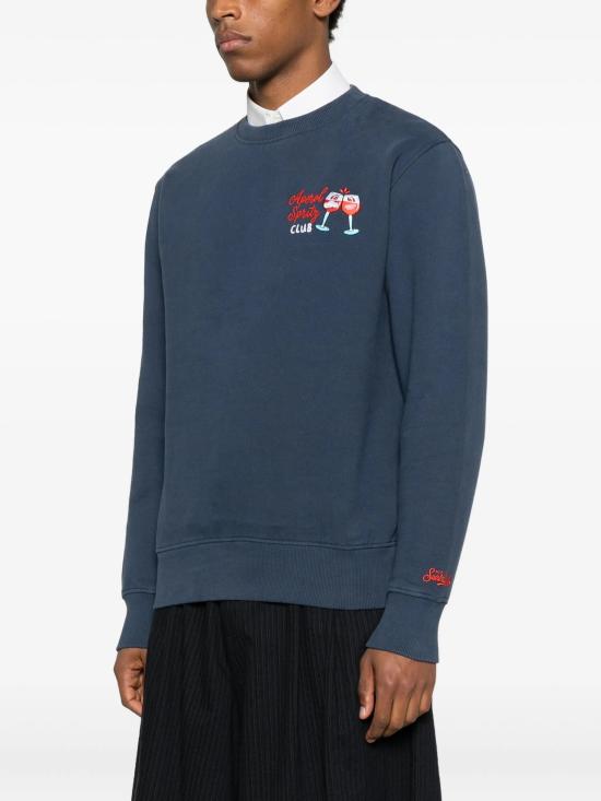 25FW 세인트바쓰 긴팔 티셔츠 SOHO N CLUB SPRITZ 61 EMB - MC2 SAINT BARTH