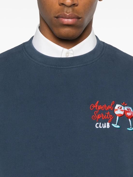 25FW 세인트바쓰 긴팔 티셔츠 SOHO N CLUB SPRITZ 61 EMB - MC2 SAINT BARTH