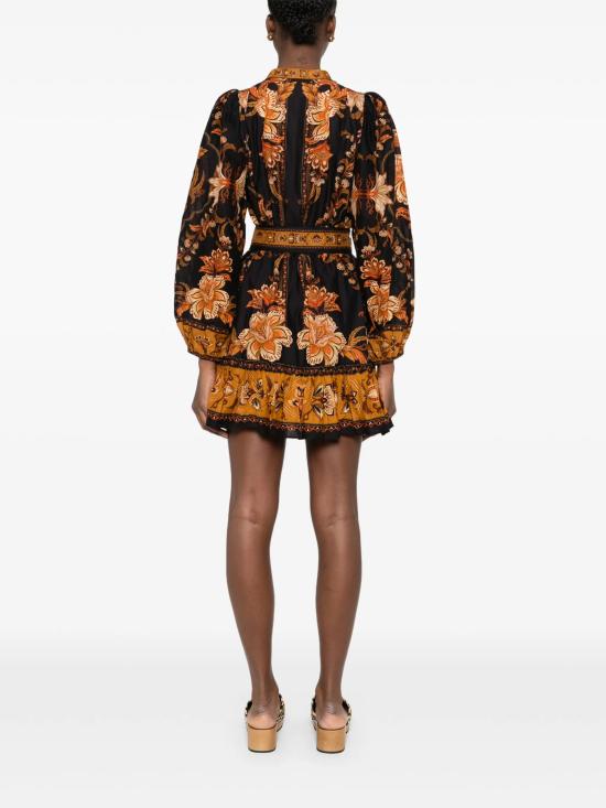 26SS 팜 리오 숏 원피스 344142 26068 MAJESTIC GARDEN BLACK - FARM RIO