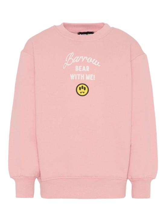 25FW [키즈] 바로우 트레이닝 상의 F5BKJGSW132 406 BRIDAL ROSE