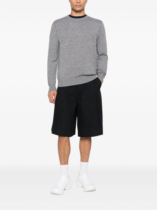 25FW 세인트바쓰 스웨터 REGENT MERINOCASH 15M GREY MELANGE - MC2 SAINT BARTH