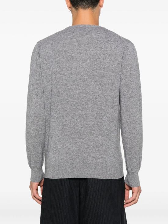 25FW 세인트바쓰 스웨터 REGENT MERINOCASH 15M GREY MELANGE - MC2 SAINT BARTH