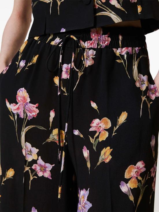 25SS 트윈셋 팔라초 팬츠 251TP2776 12328 MULTICOLOR BLACK - TWINSET